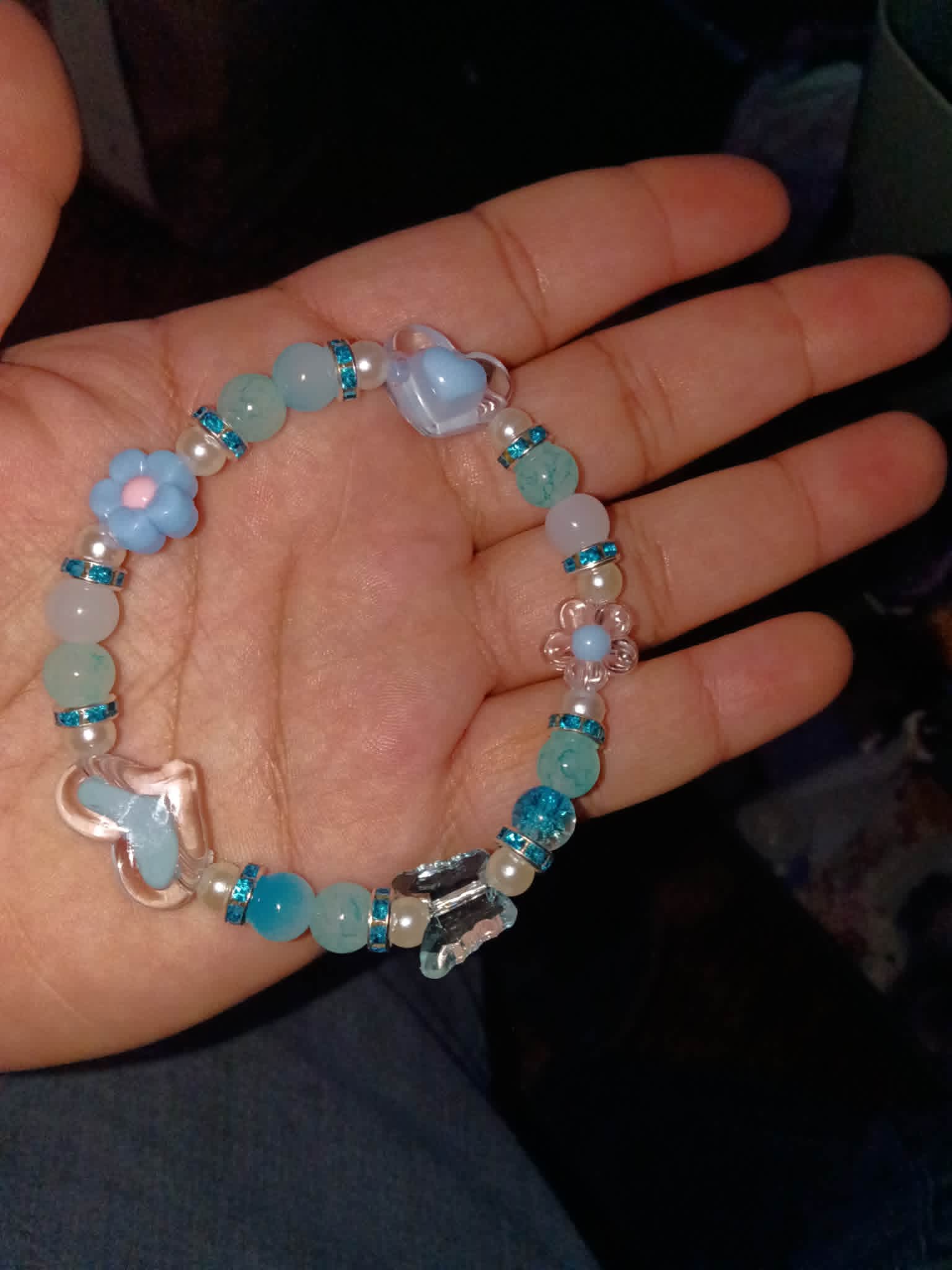 Blue Spring Bracelet