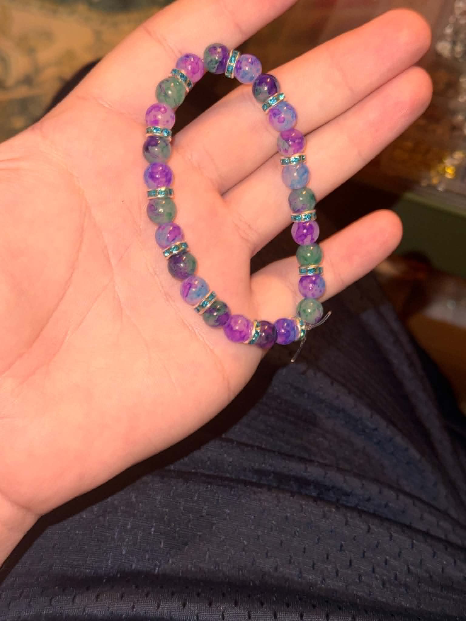 Galaxy bracelet.