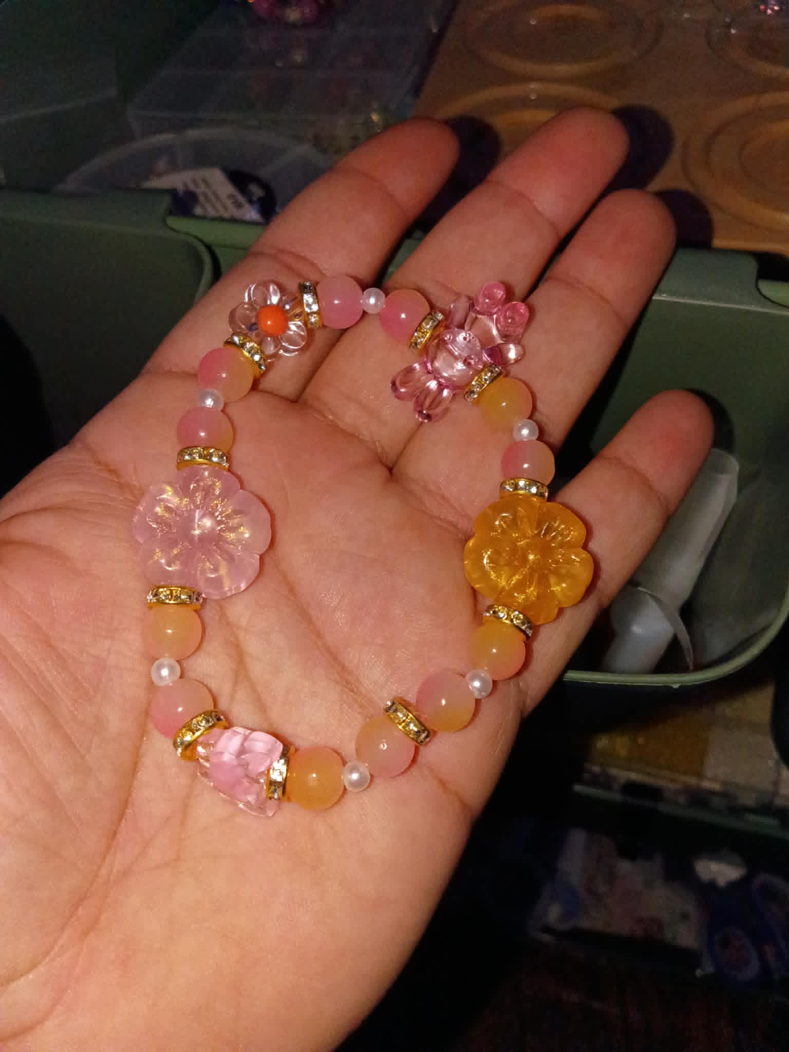 Pink Spring Bracelet