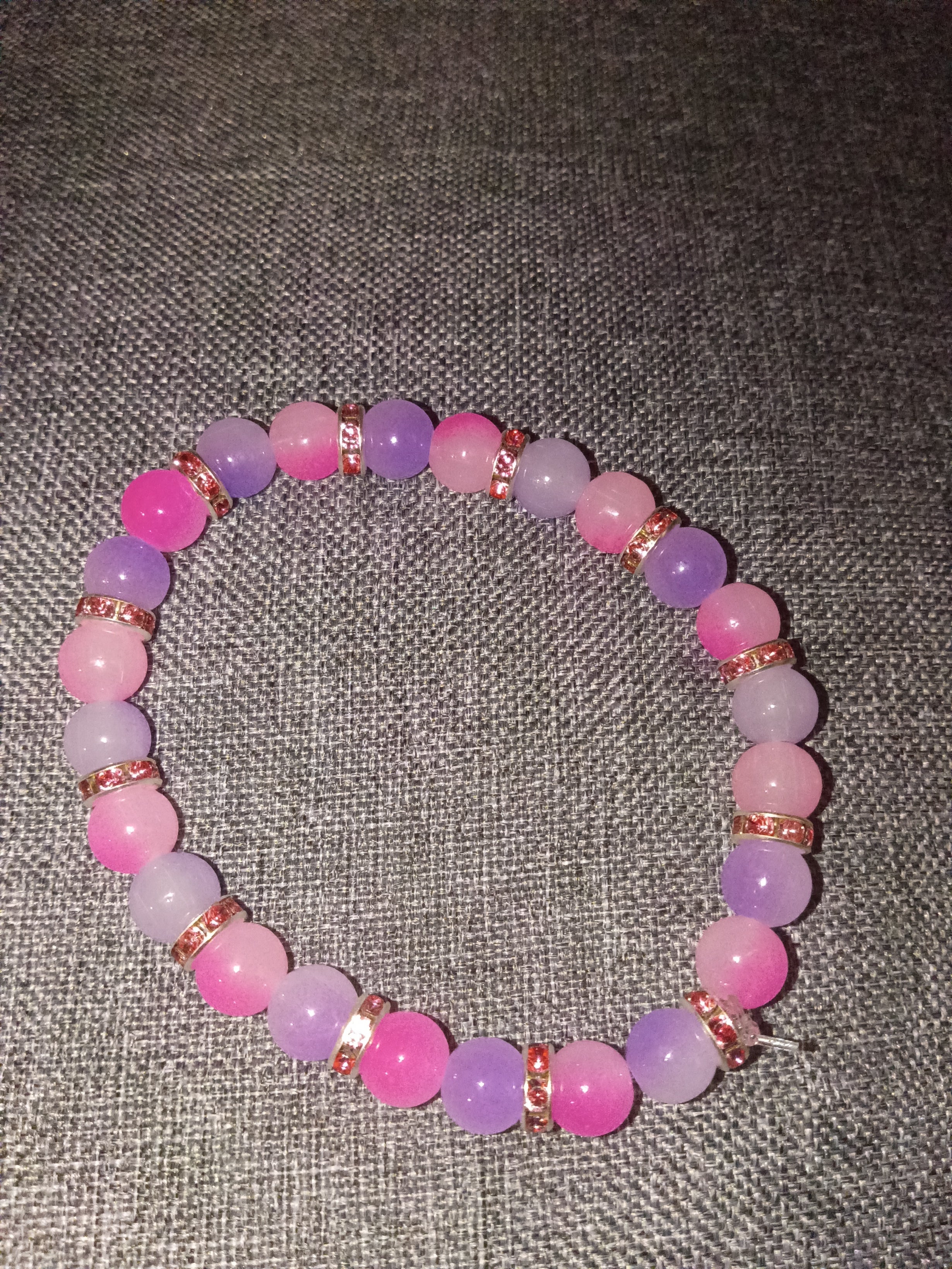 Pink & Purple Ombre Bracelet