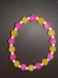 Pearl Pink Lemonade Bracelet